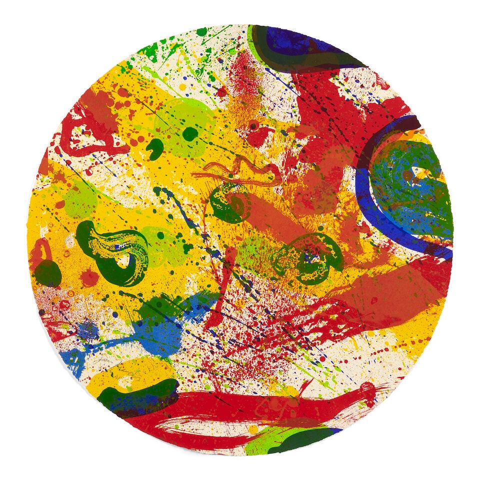 Sam Francis (1923-1994); Untitled; (1 of 1)