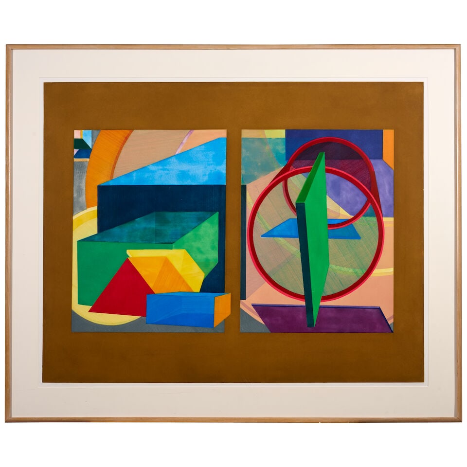 Al Held (1928-2005); Out and In; - 2