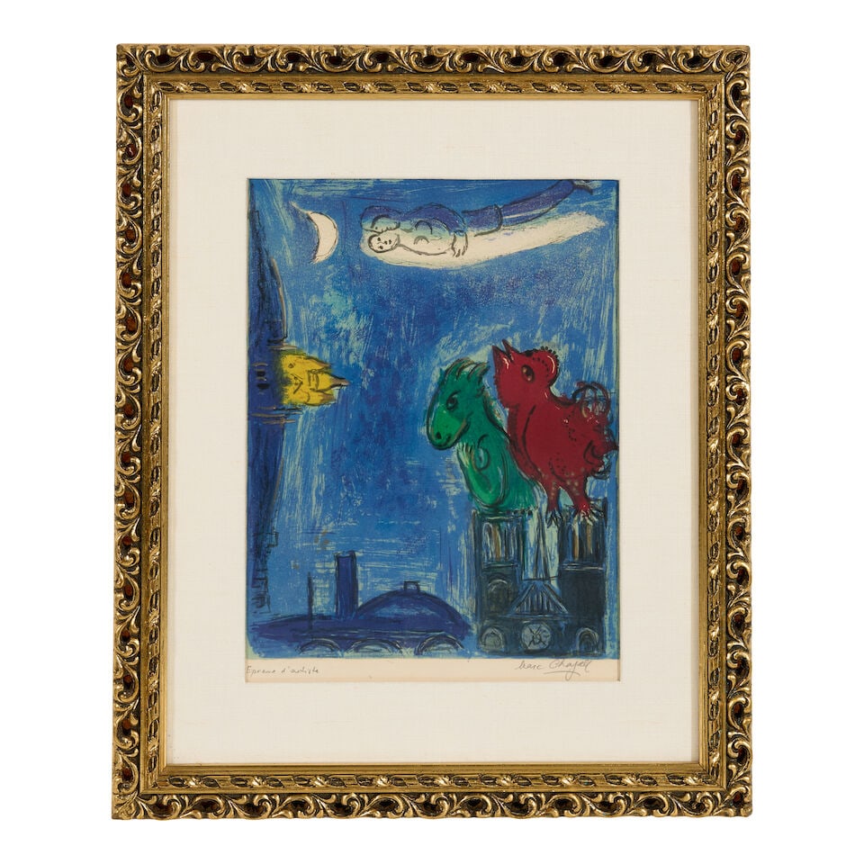 Marc Chagall (1887-1985); Les Monstres de Notre-Dame; - 3