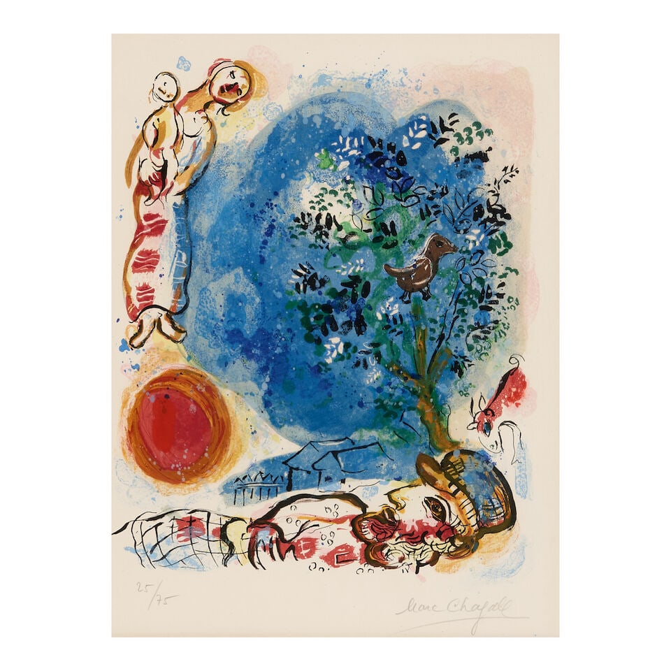 Marc Chagall (1887-1985); Le Paysan; (1 of 2)