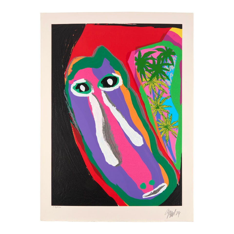 Karel Appel (1921-2006); Bedized Pudding Canadian Suite; (6) (1 of 13)