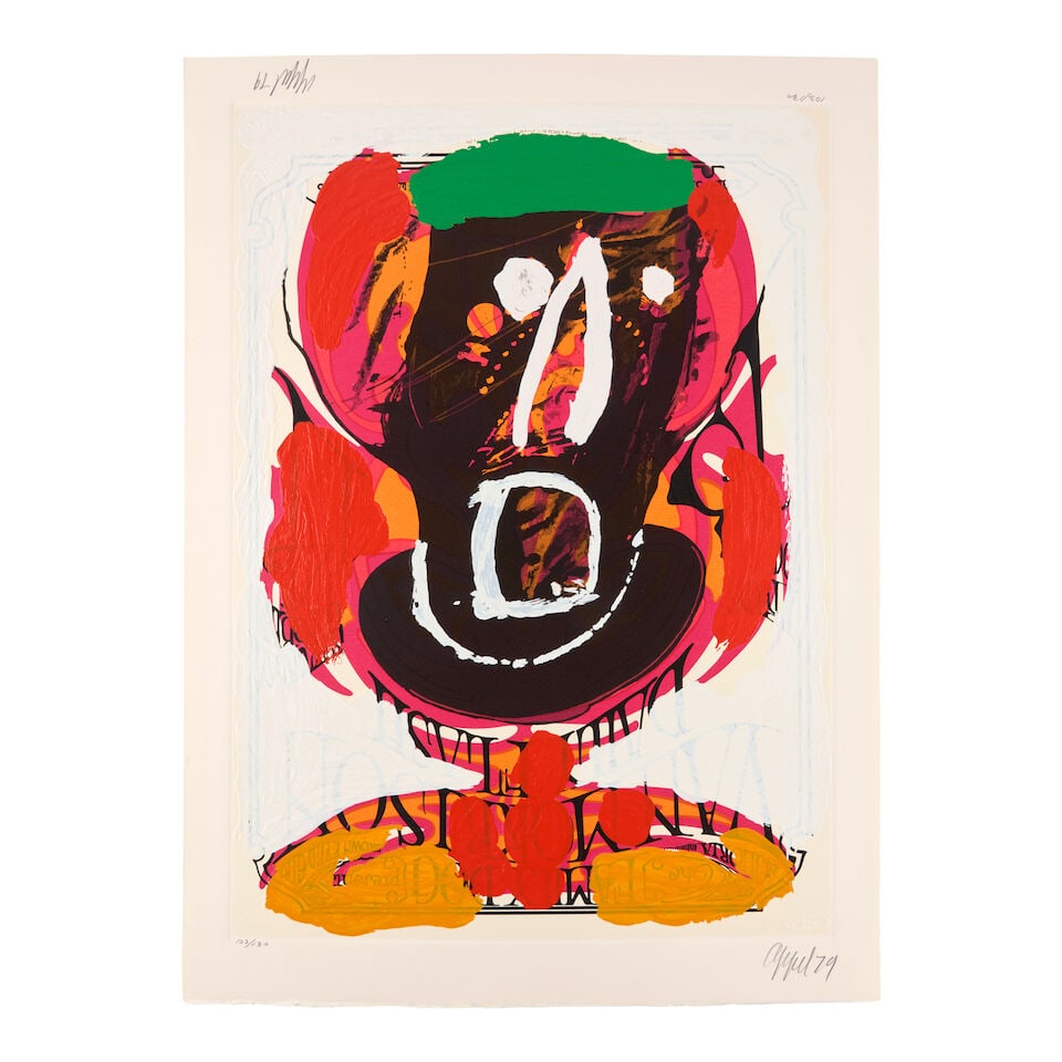 Karel Appel (1921-2006); Bedized Pudding Canadian Suite; (6) - 6