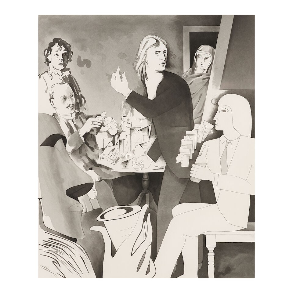 Richard Hamilton (1922-2011); In Horne's House, from Imaging Ulysses; - 2