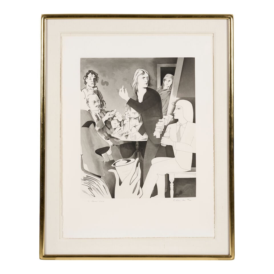 Richard Hamilton (1922-2011); In Horne's House, from Imaging Ulysses; - 3