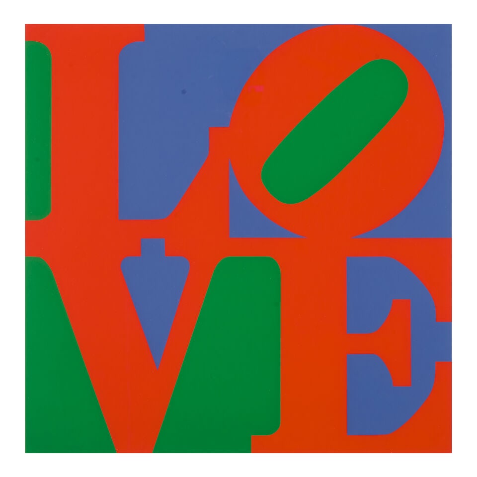 Robert Indiana (1928-2018); Love; - 2