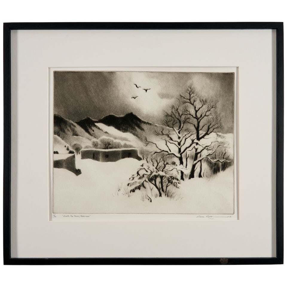 Gene Kloss (1903-1996); Nostalgia; Quoth the Raven, Nevermore; (2) - 2