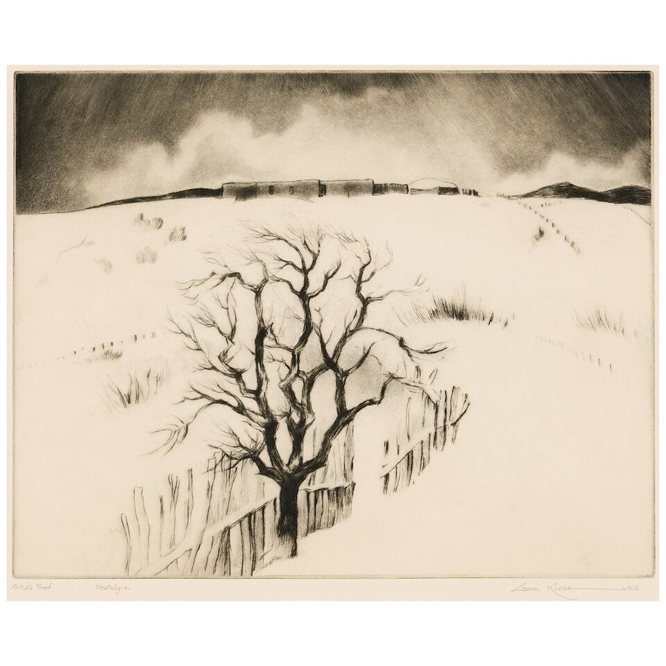 Gene Kloss (1903-1996); Nostalgia; Quoth the Raven, Nevermore; (2) - 3