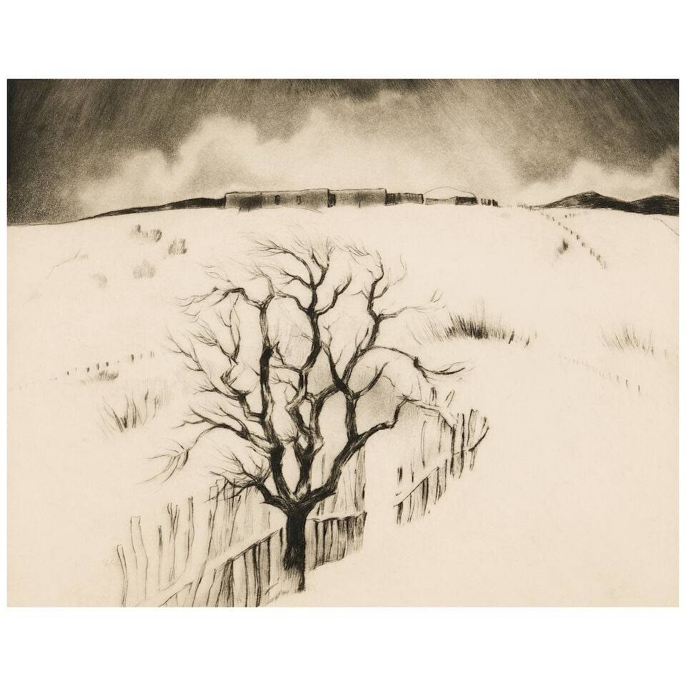 Gene Kloss (1903-1996); Nostalgia; Quoth the Raven, Nevermore; (2) - 4