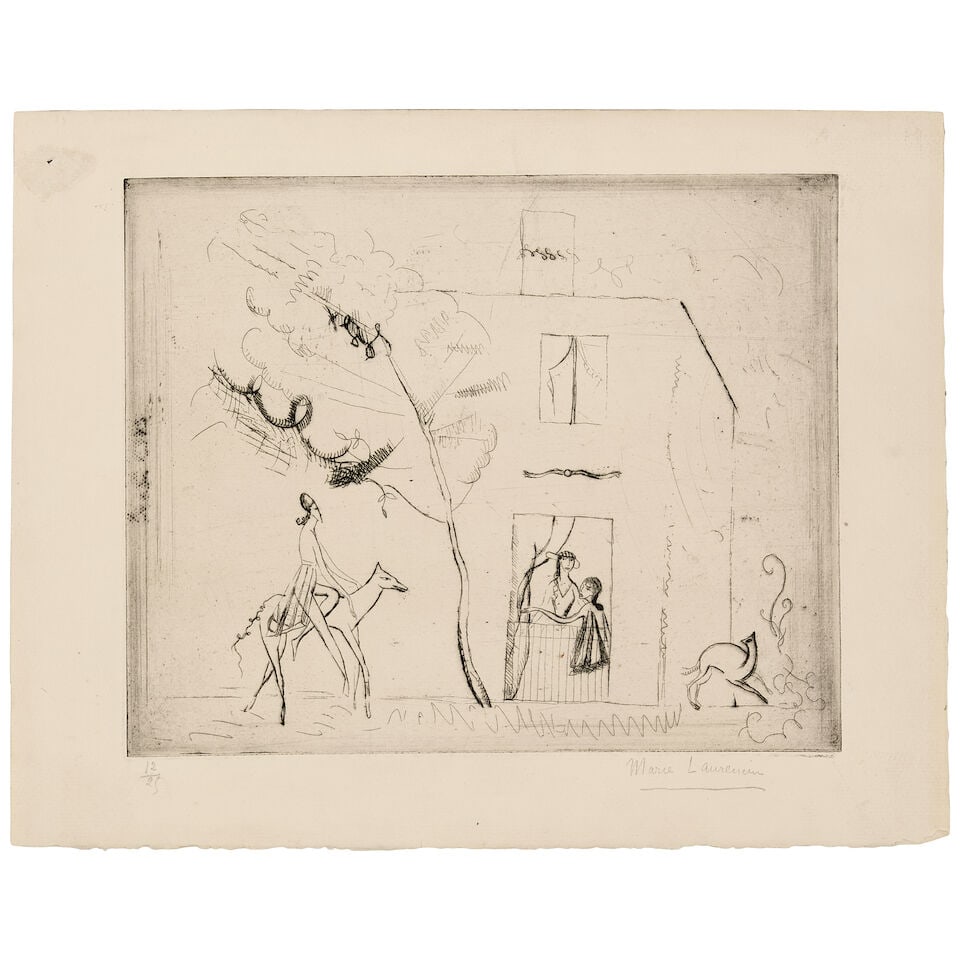 Marie Laurencin (1885-1956); Le Prince Charmaut; Les Biches; Anne et les pingouins; (3) - 2