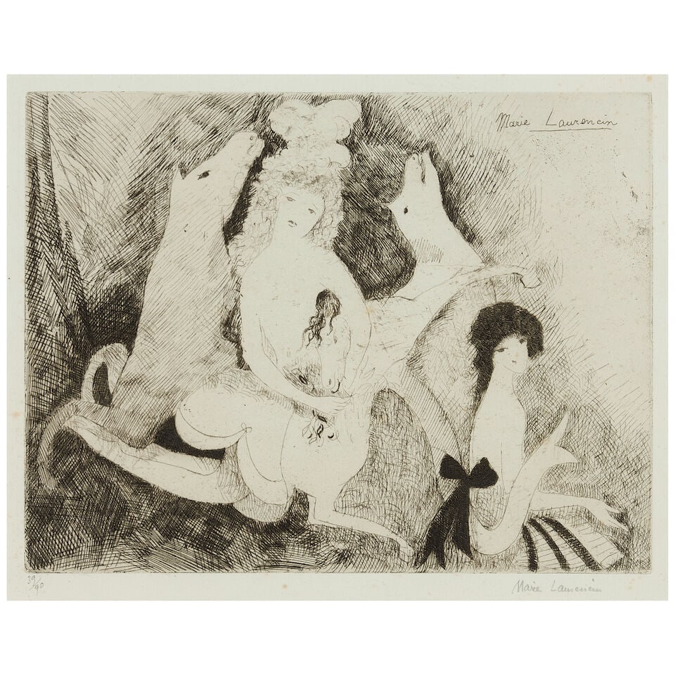 Marie Laurencin (1885-1956); Le Prince Charmaut; Les Biches; Anne et les pingouins; (3) - 3