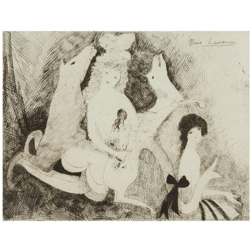 Marie Laurencin (1885-1956); Le Prince Charmaut; Les Biches; Anne et les pingouins; (3) - 4