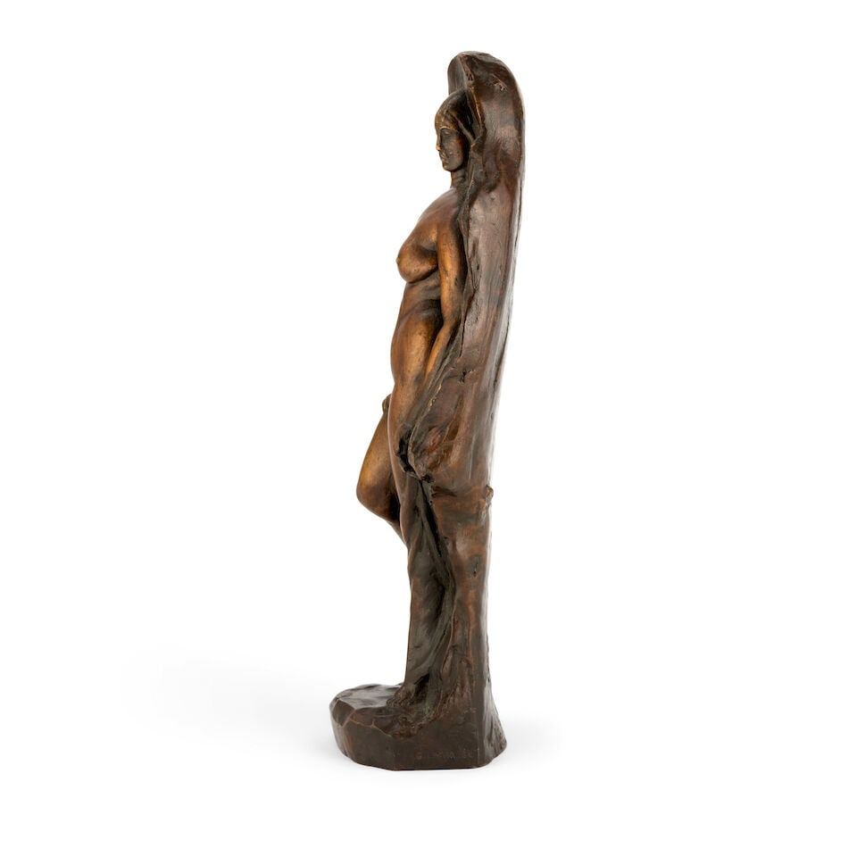 Gaston Lachaise (1882-1935); Woman (Figure with Background) (high relief); - 7