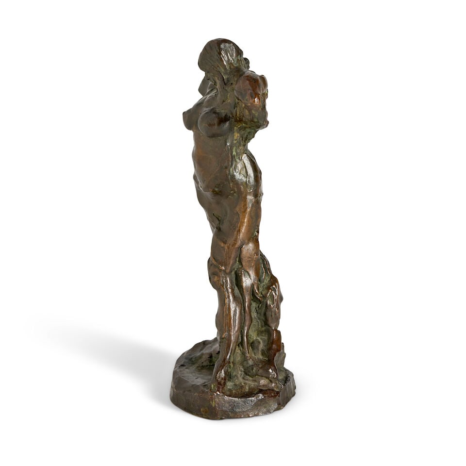 Gaston Lachaise (1882-1935); Woman (Woman Arranging Hair); - 6