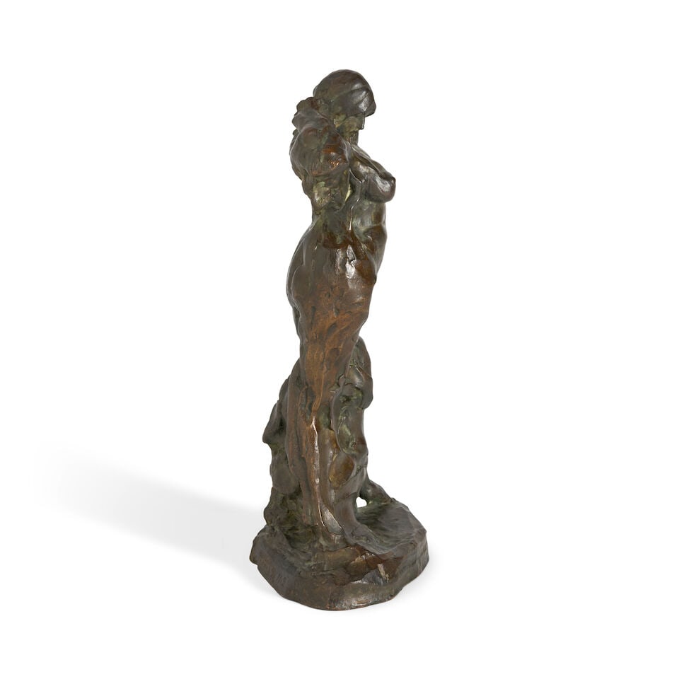 Gaston Lachaise (1882-1935); Woman (Woman Arranging Hair); - 8