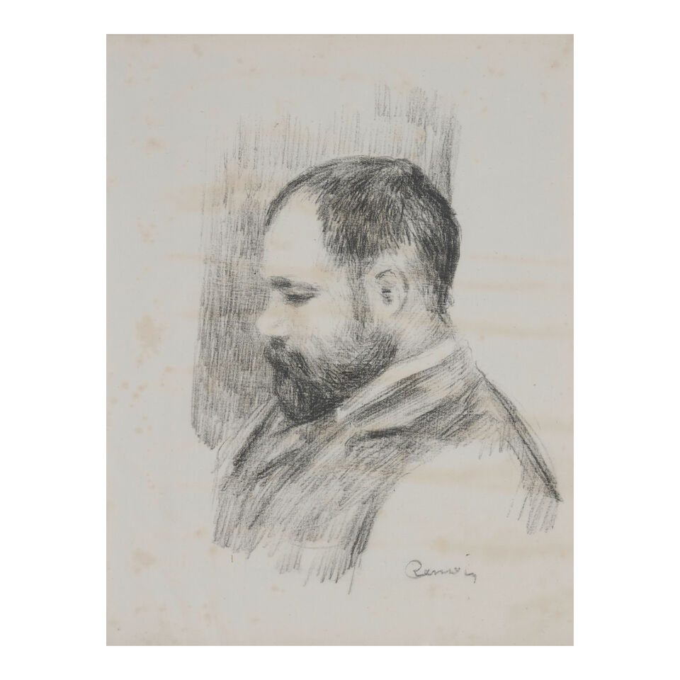 Pierre-Auguste Renoir (1841-1919); Ambroise Vollard, from L'Album des Douze Lithographies Origin... (1 of 2)