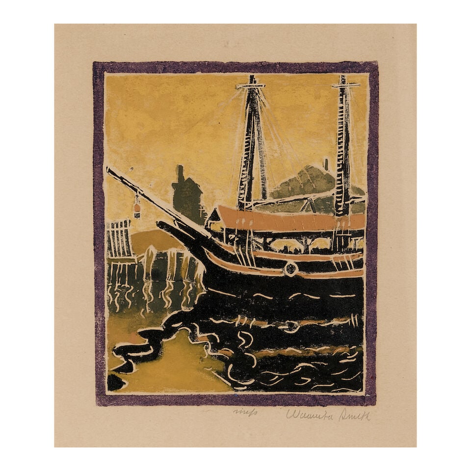 Wuanita Smith (1866-1959); The Skipper; (1 of 2)