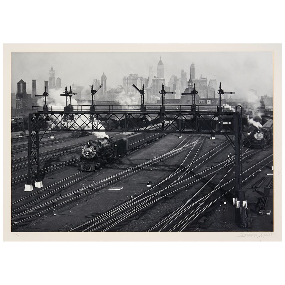 Berenice Abbott (1898-1991); Hoboken Railroad Yards Looking Towards Manhattan, New Jersey (from ... - 3