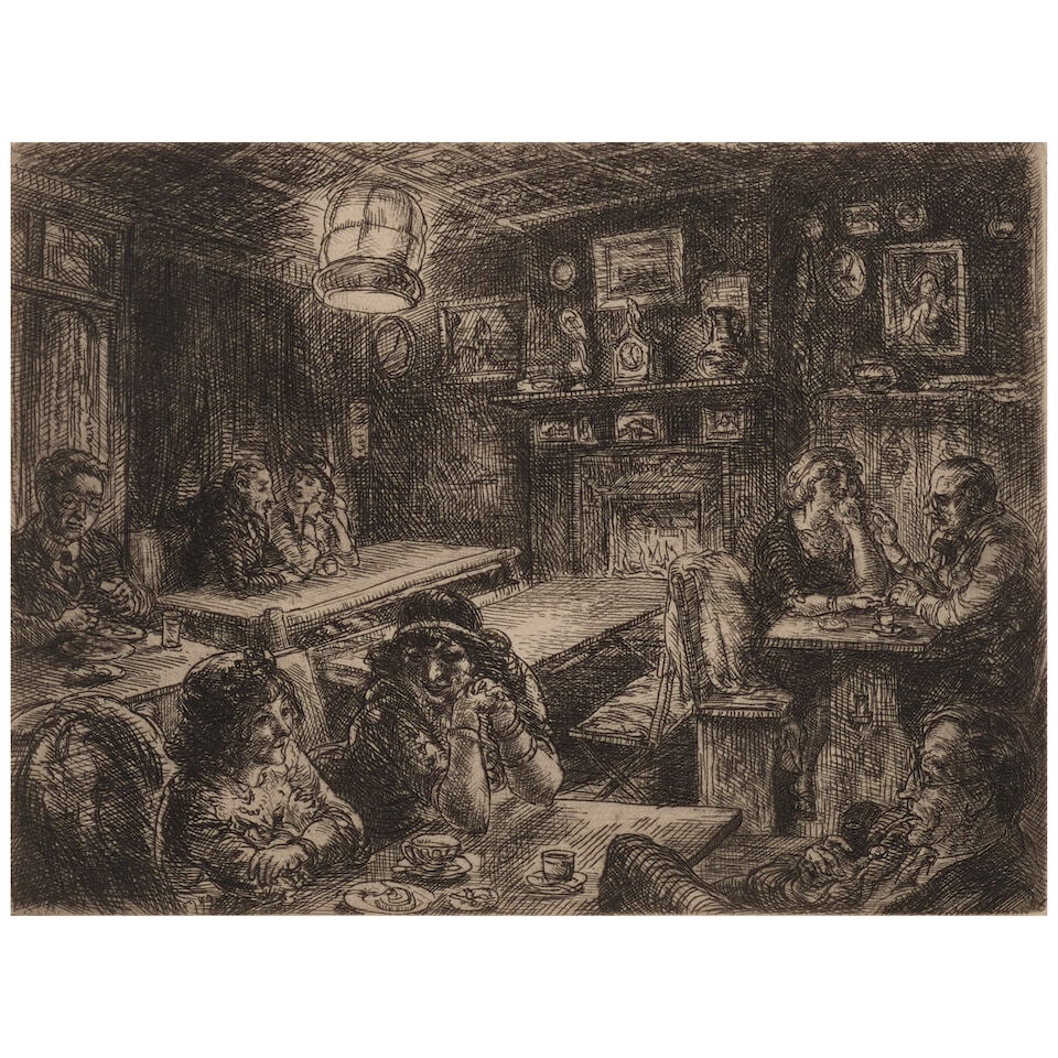 John Sloan (1871-1951); Romany Marye in Christopher Street, 1922; - 3