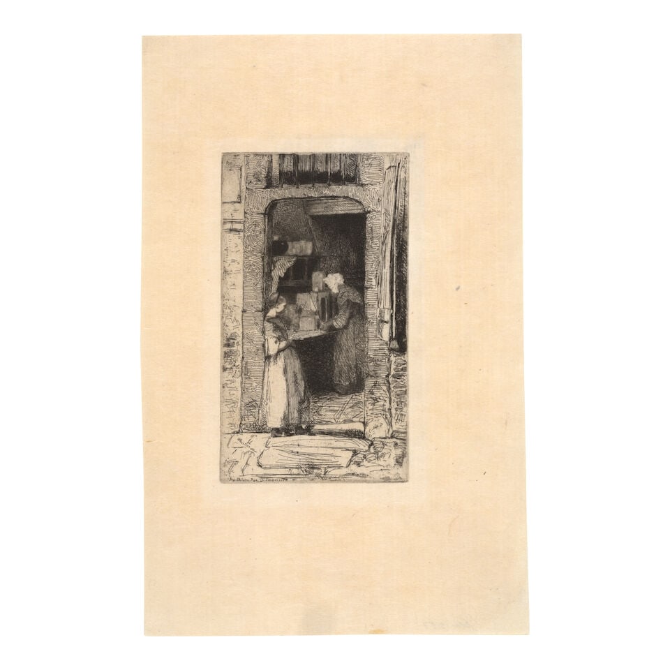 James Abbott McNeill Whistler (1834-1903); A Group of 4 Prints; - 8