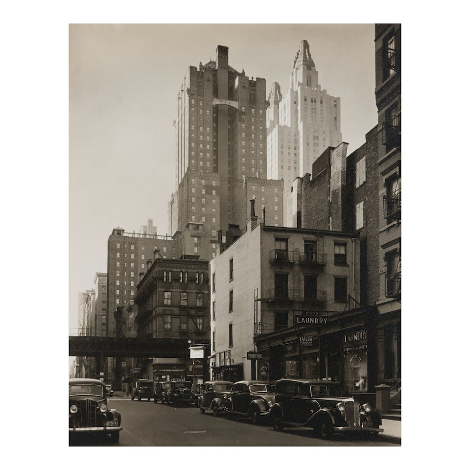 Berenice Abbott (1898-1991); Forty Eighth Street, Looking North Between 2nd and 3rd Avenues; - 3