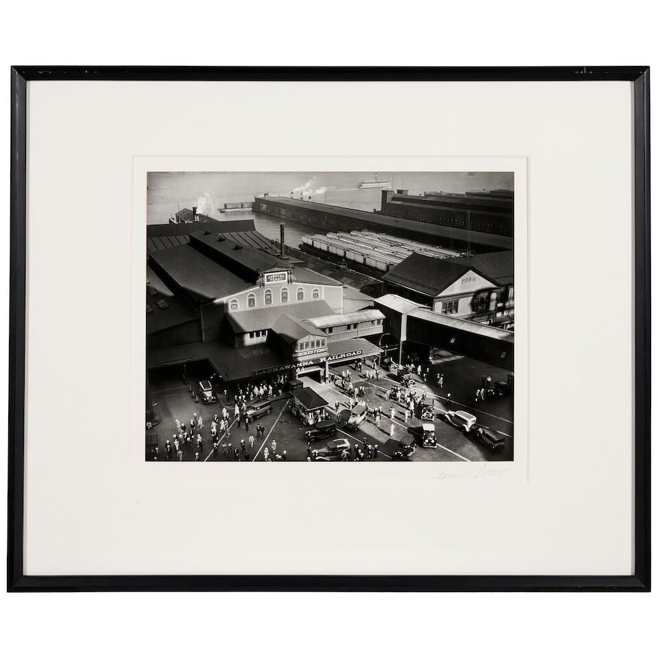 Berenice Abbott (1898-1991); Hoboken Ferry Terminal, Barclay Street; - 3