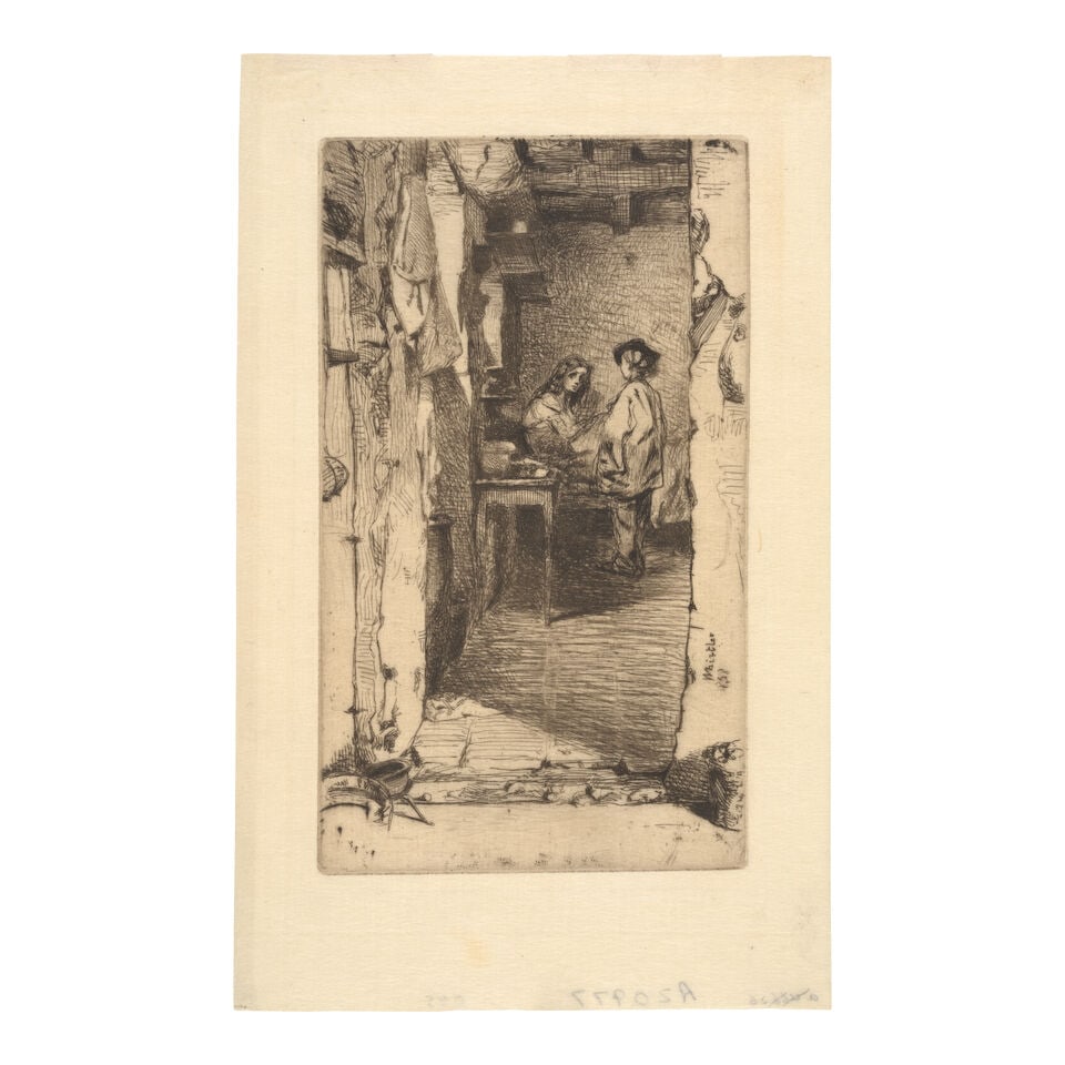 James Abbott McNeill Whistler (1834-1903); A Group of 3 Prints; (1 of 3)