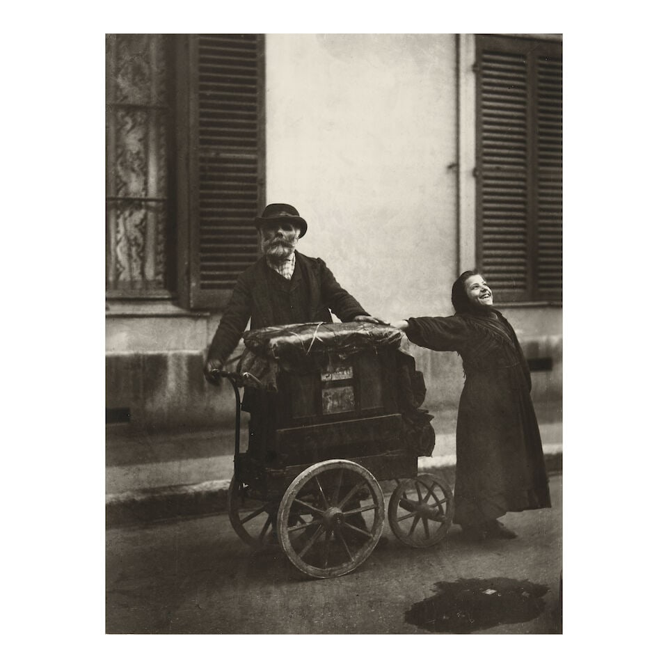 Eugène Atget (1857-1927); Joueur d'Orgue; (1 of 1)
