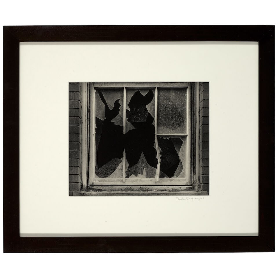 Paul Caponigro (1932-2024); Broken Window, Boston, Massachusetts; - 2