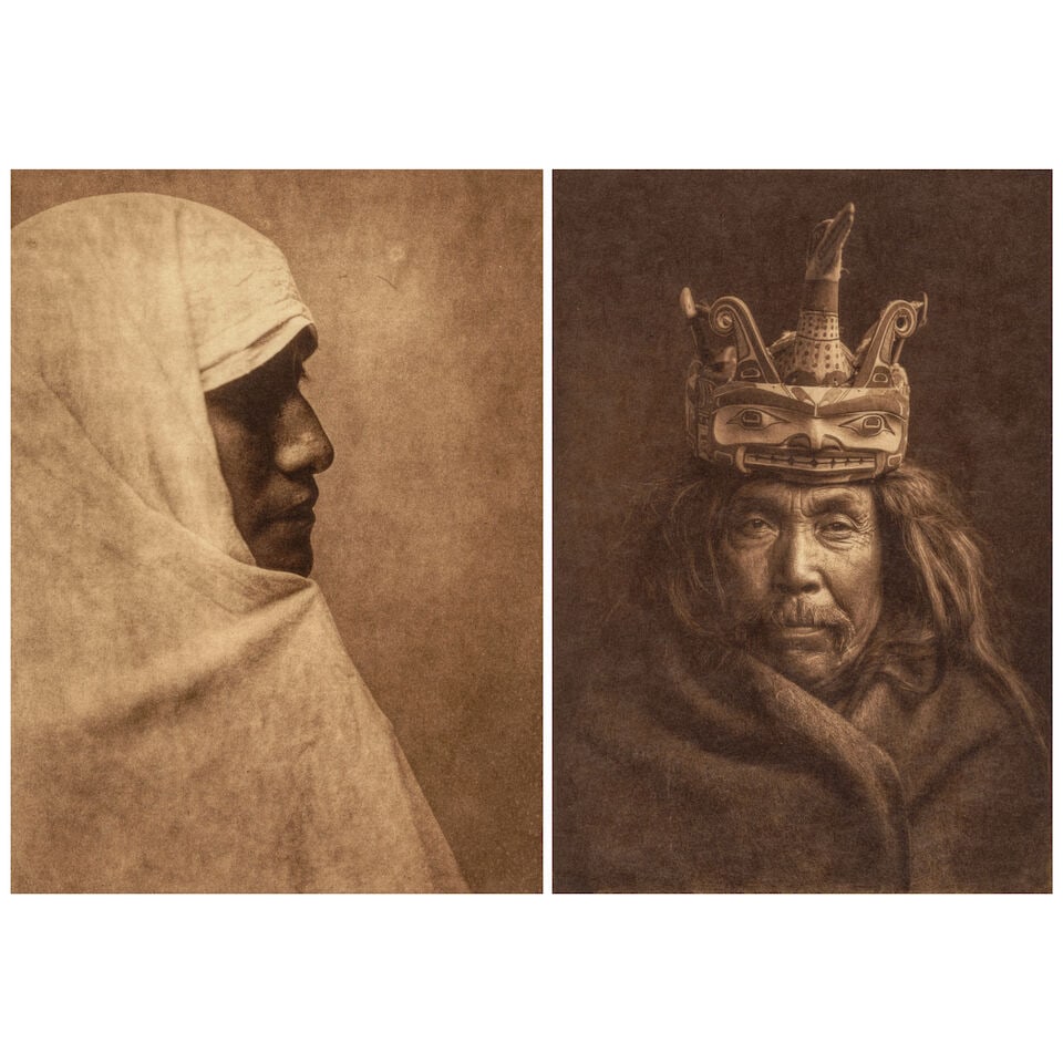 Edward S. Curtis (1868-1952); Selected Photogravures from 'The North American Indian' (comprisin... (1 of 5)