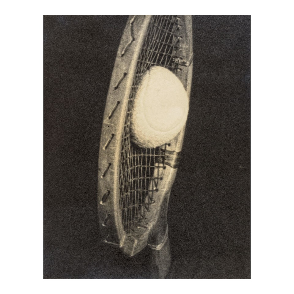 Harold Edgerton (1903-1990); Tennis Ball Impact; (1 of 2)