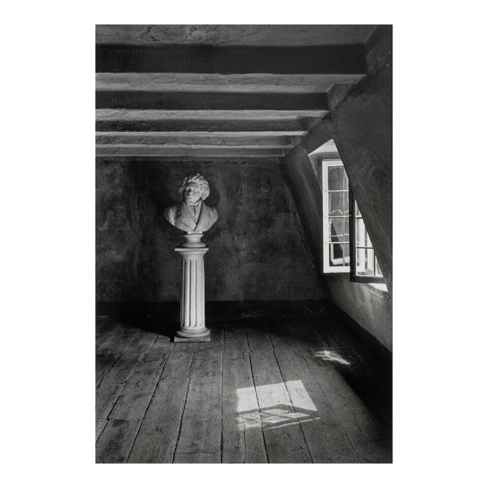 Alfred Eisenstaedt (1898-1995); Beethoven's Birth Room, Bonngasse 20, Bonn, Germany; (1 of 2)