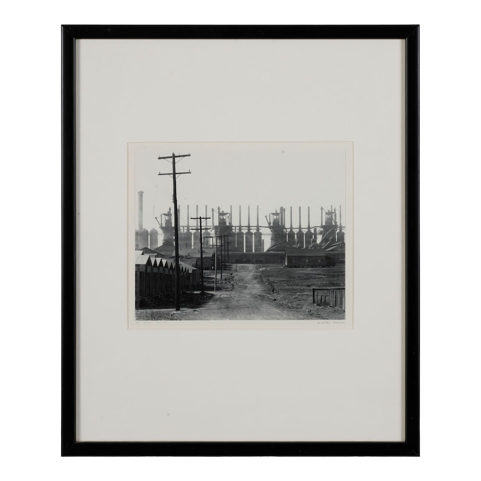 Walker Evans (1903-1975); Birmingham Steel Mill and Workers' Houses (from the portfolio 'Walker ... - 2