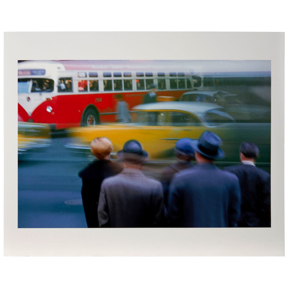 Ernst Haas (1921-1986); New York Traffic; - 2