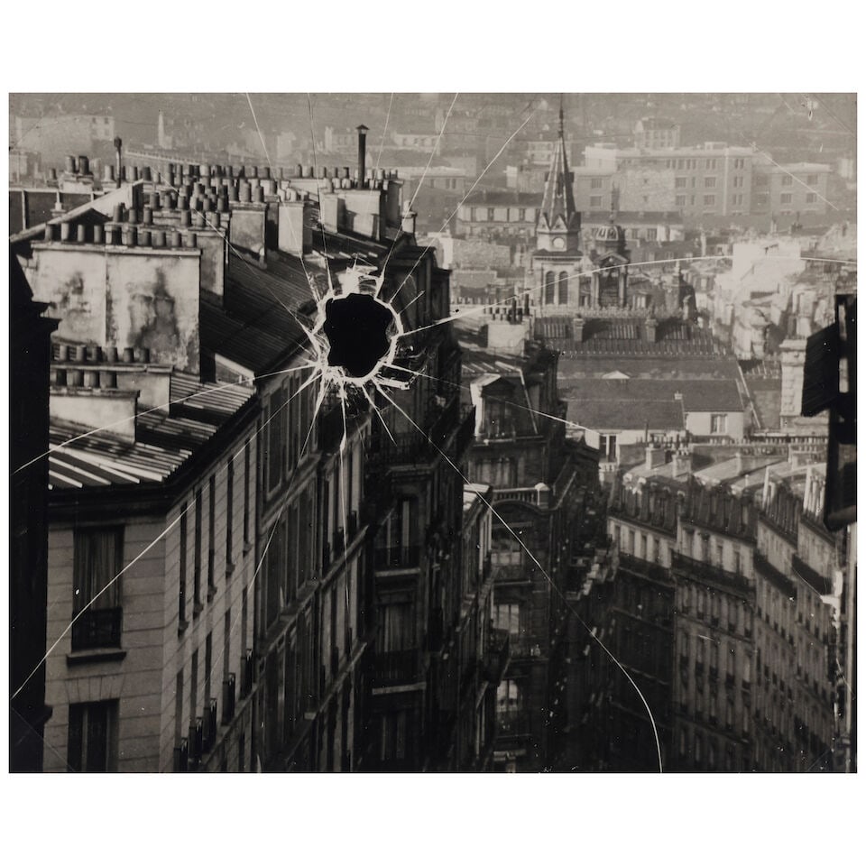 André Kertész (1894-1985); Broken Plate, Paris; (1 of 2)