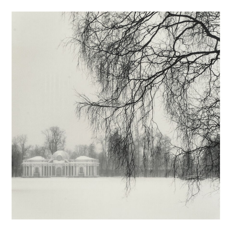 Michael Kenna (born 1953); 'Morning Salon, Tsarskoe Selo, Russia';: Michael Kenna (born 1953) 'Morning Salon, Tsarskoe Selo, Russia', 1999 Sepia-toned gelatin silver print, printed 2000; mounted, signed, dated, and editioned '33/45' in pencil on the mount, the photogr