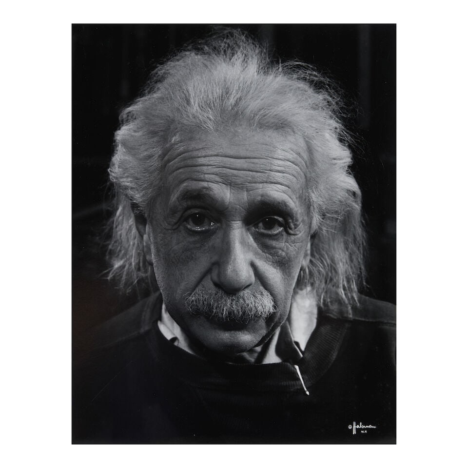Philippe Halsman (1906-1979); Albert Einstein; (1 of 1)