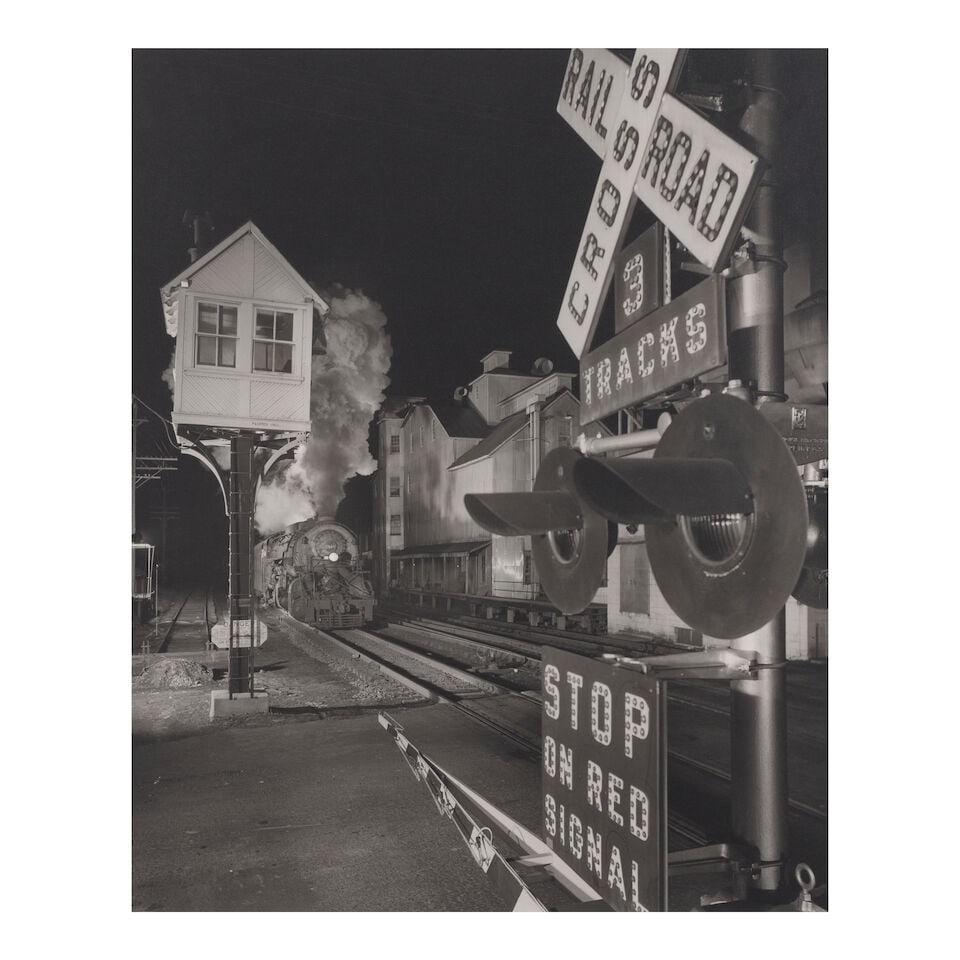 O. Winston Link (1914-2001); NW 821 Luray Crossing, Luray, Virginia; (1 of 2)