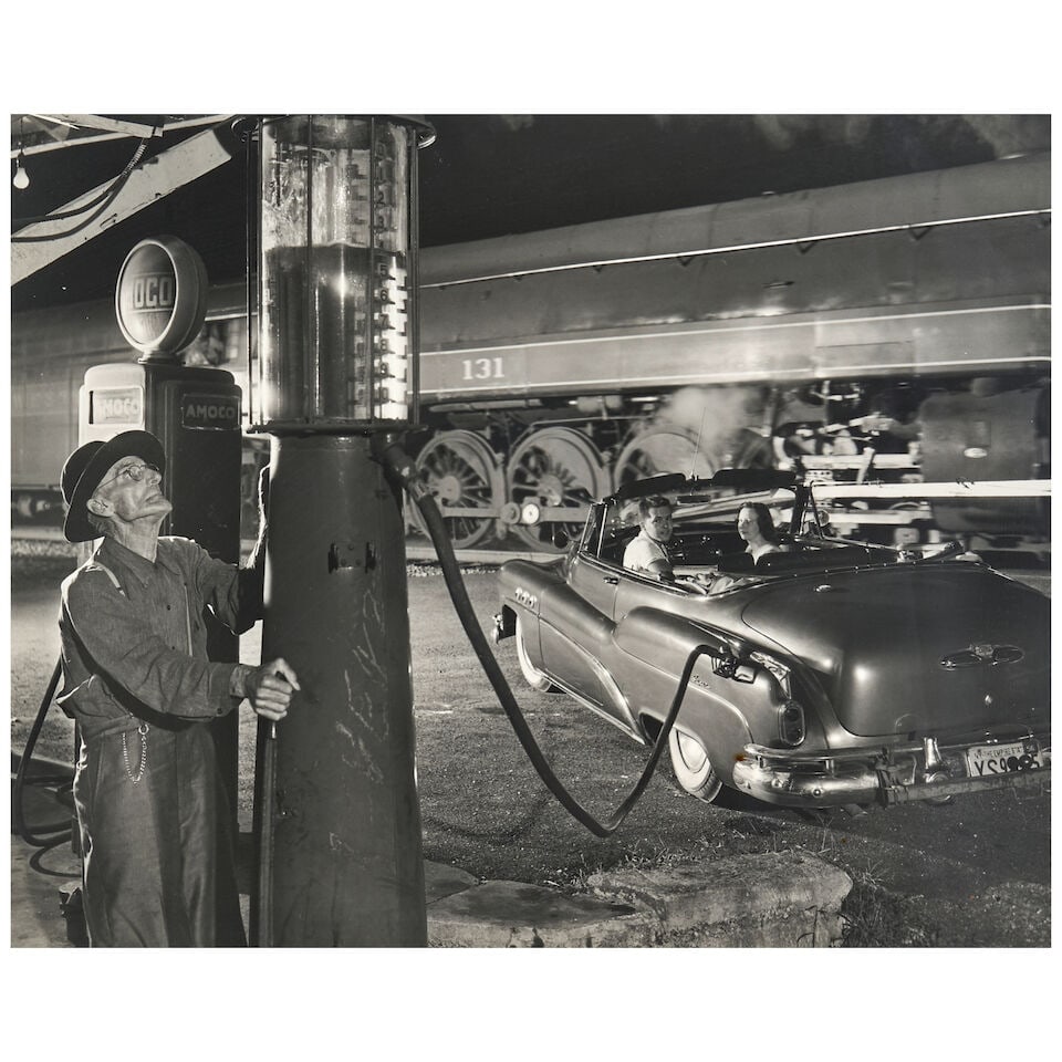 O. Winston Link (1914-2001); Sometimes the Electricity Fails, Vesuvius, Virginia; - 3