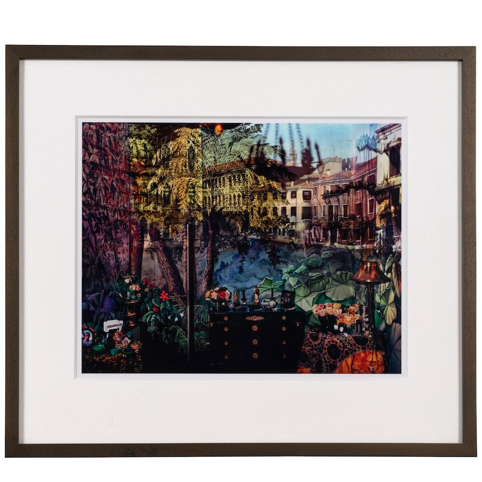 Abelardo Morell (born 1948); Camera Obscura: Palazzo Jungle Room (View of Volta del Canal, Venic... - 2