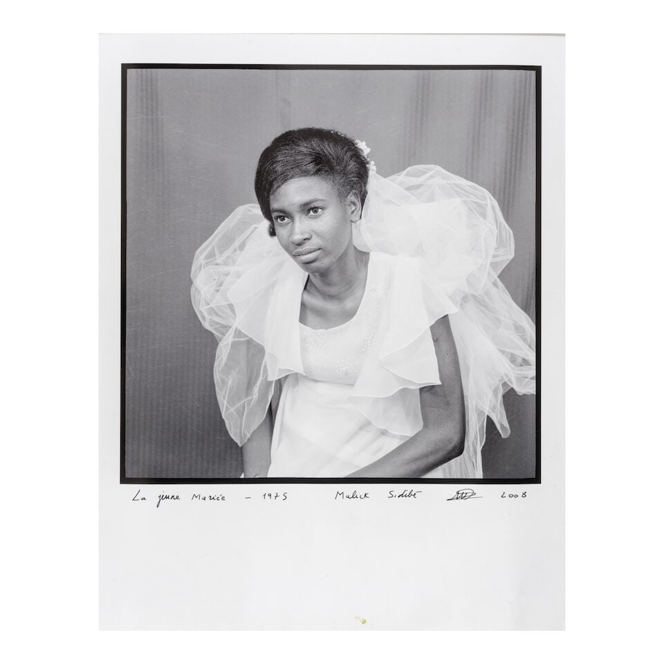 Malick Sidibé (1935-2016); 'La jeune Mariée'; - 2