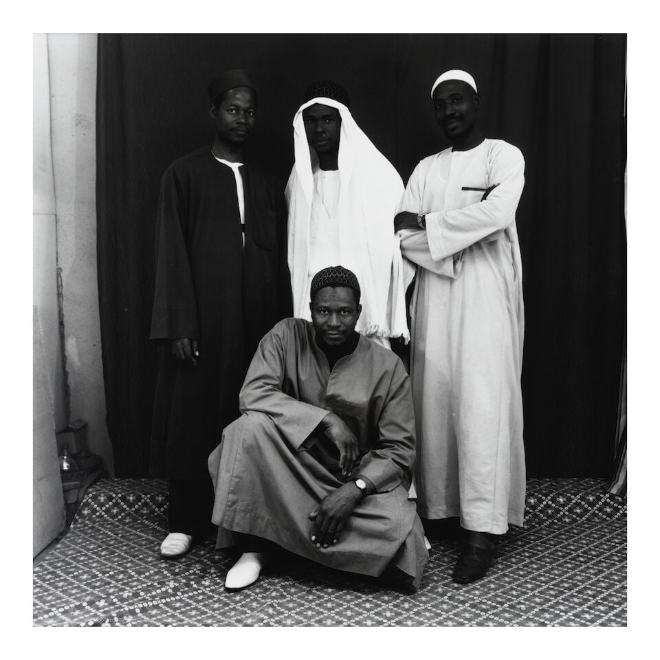 Malick Sidibé (1935-2016); 'Les amis Peulhs'; (1 of 2)