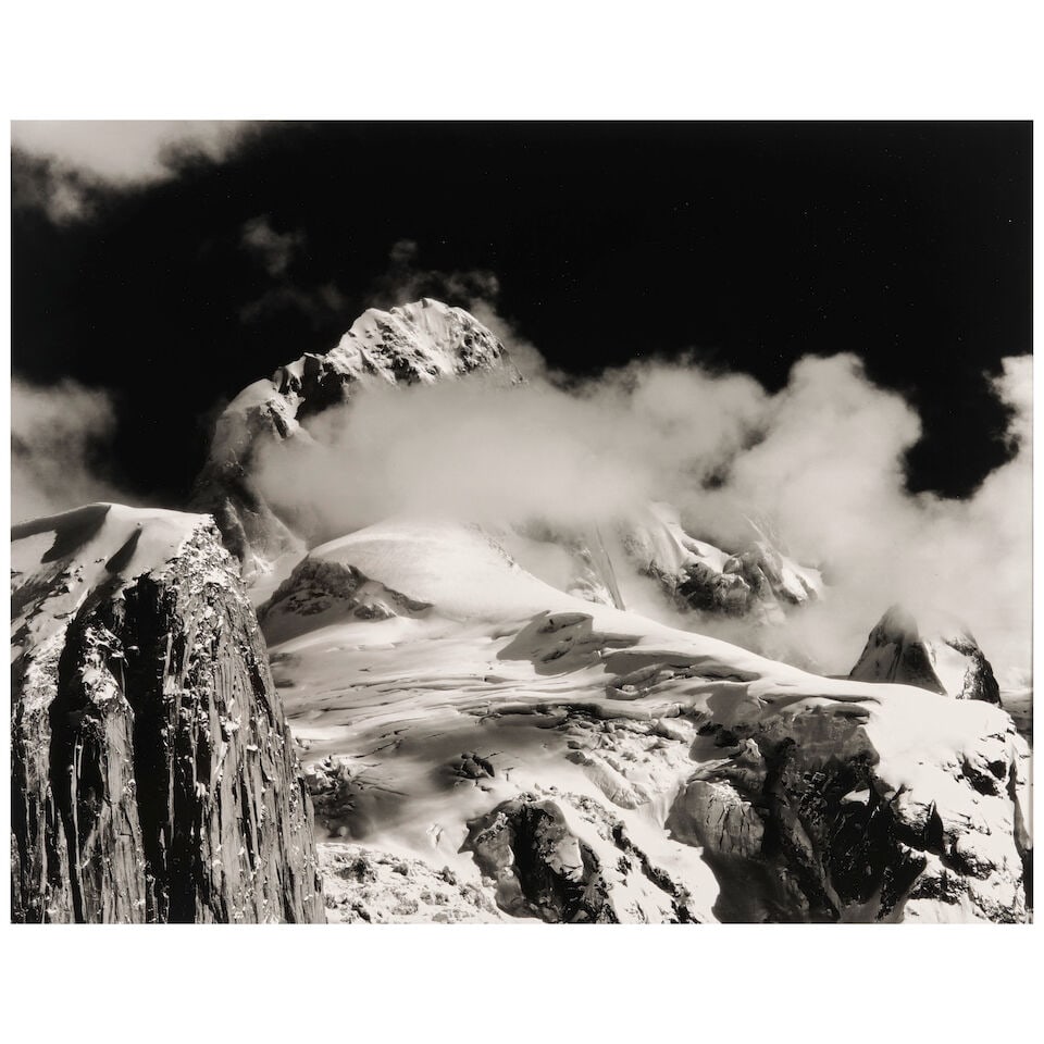 Bradford Washburn (1910-2007); The Moose's Tooth from Sheldon Amphitheatre, Alaska; - 3