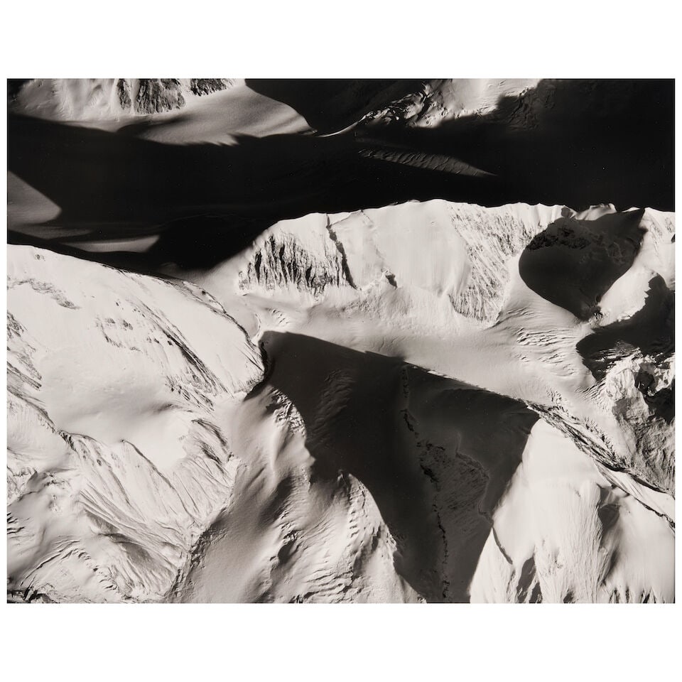 Bradford Washburn (1910-2007); Shadow in Peters Pass, Alaska; (1 of 3)