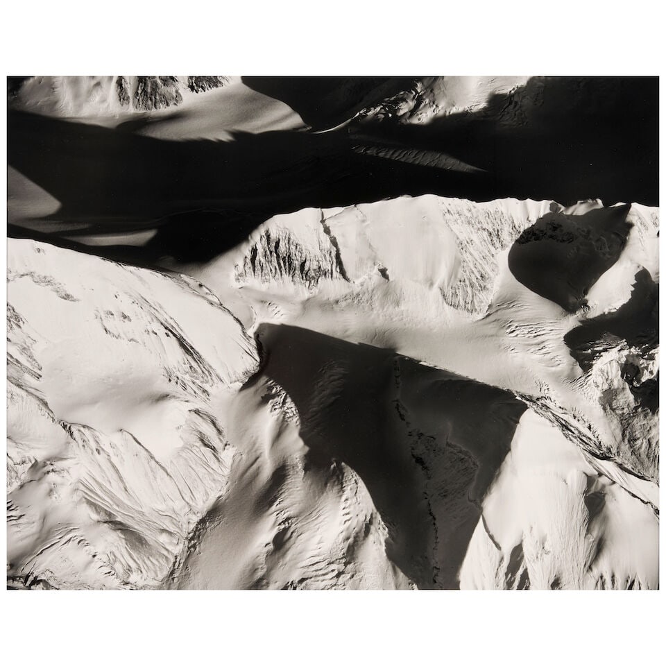 Bradford Washburn (1910-2007); Shadow in Peters Pass, Alaska; - 3