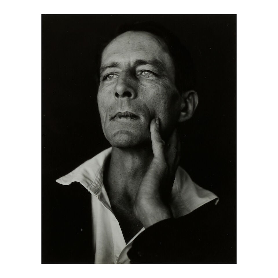 Edward Weston (1886-1958); 'Robinson Jeffers'; (1 of 2)