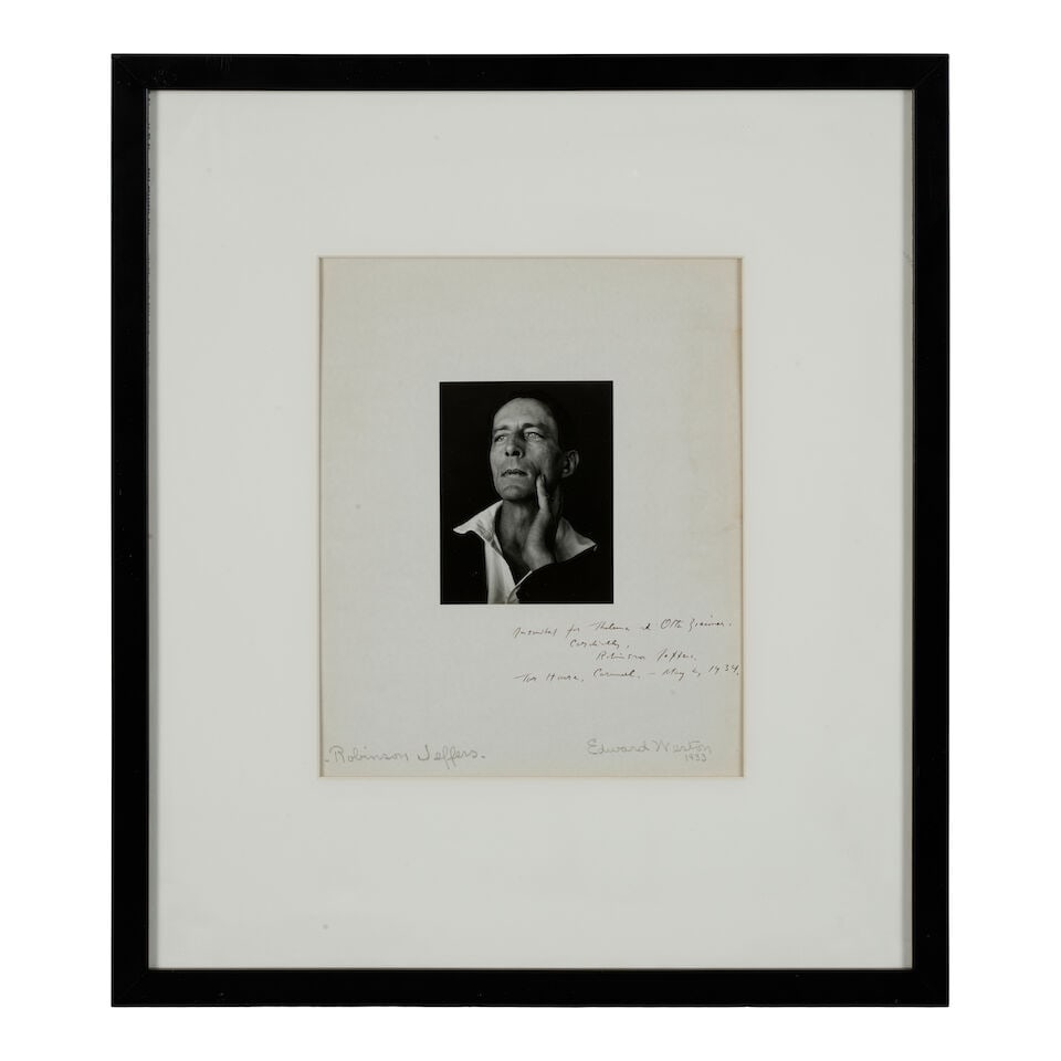 Edward Weston (1886-1958); 'Robinson Jeffers'; - 2