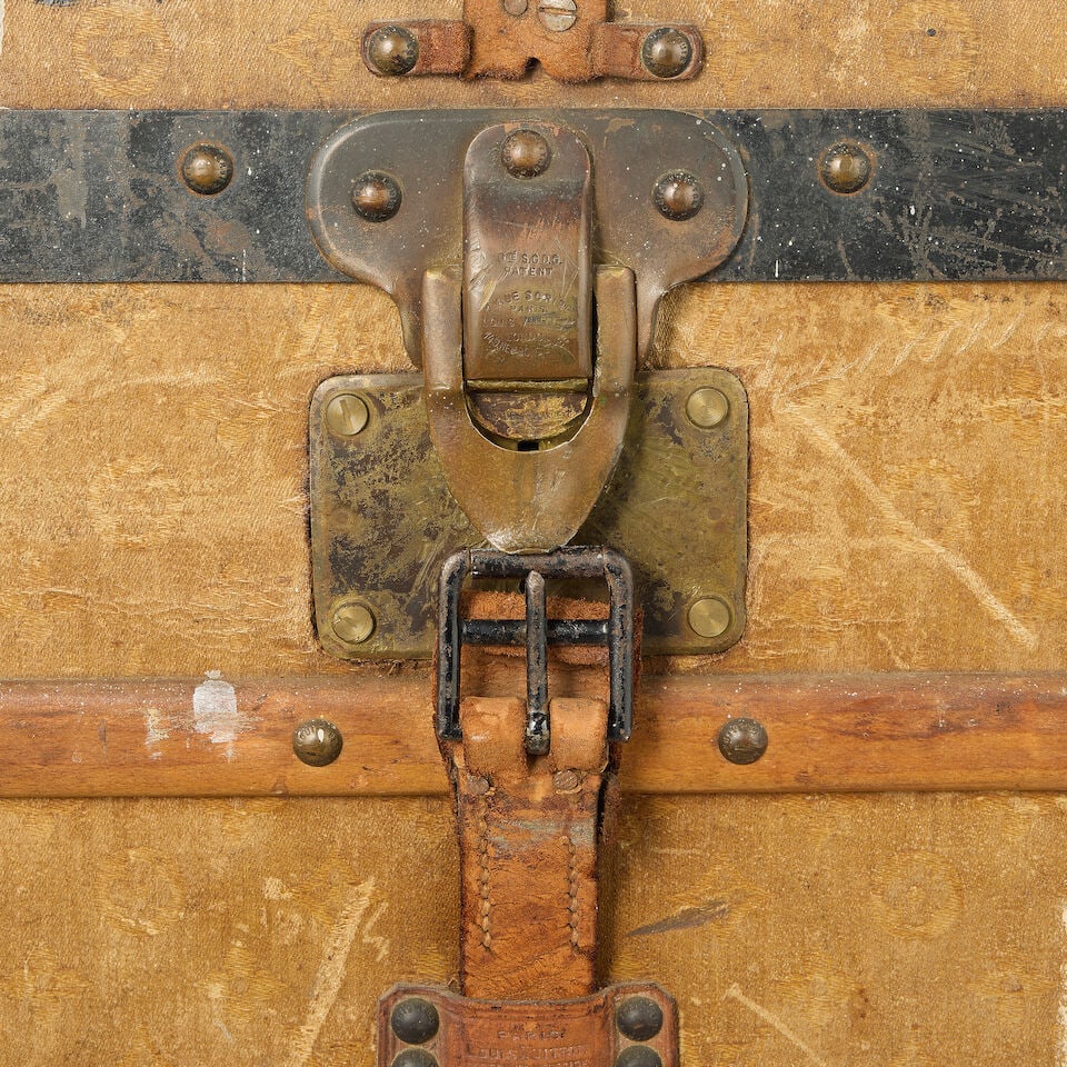 Louis Vuitton: a Monogram High Trunk c.1905 - 2