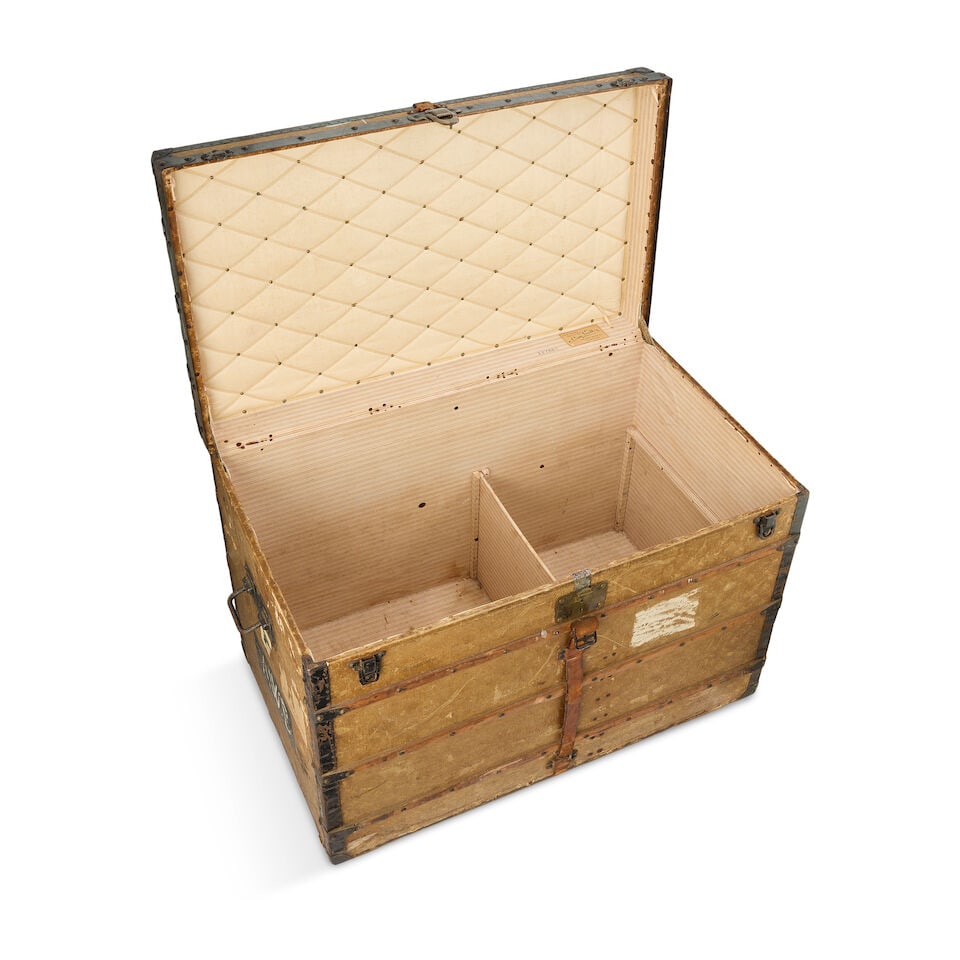 Louis Vuitton: a Monogram High Trunk c.1905 - 4