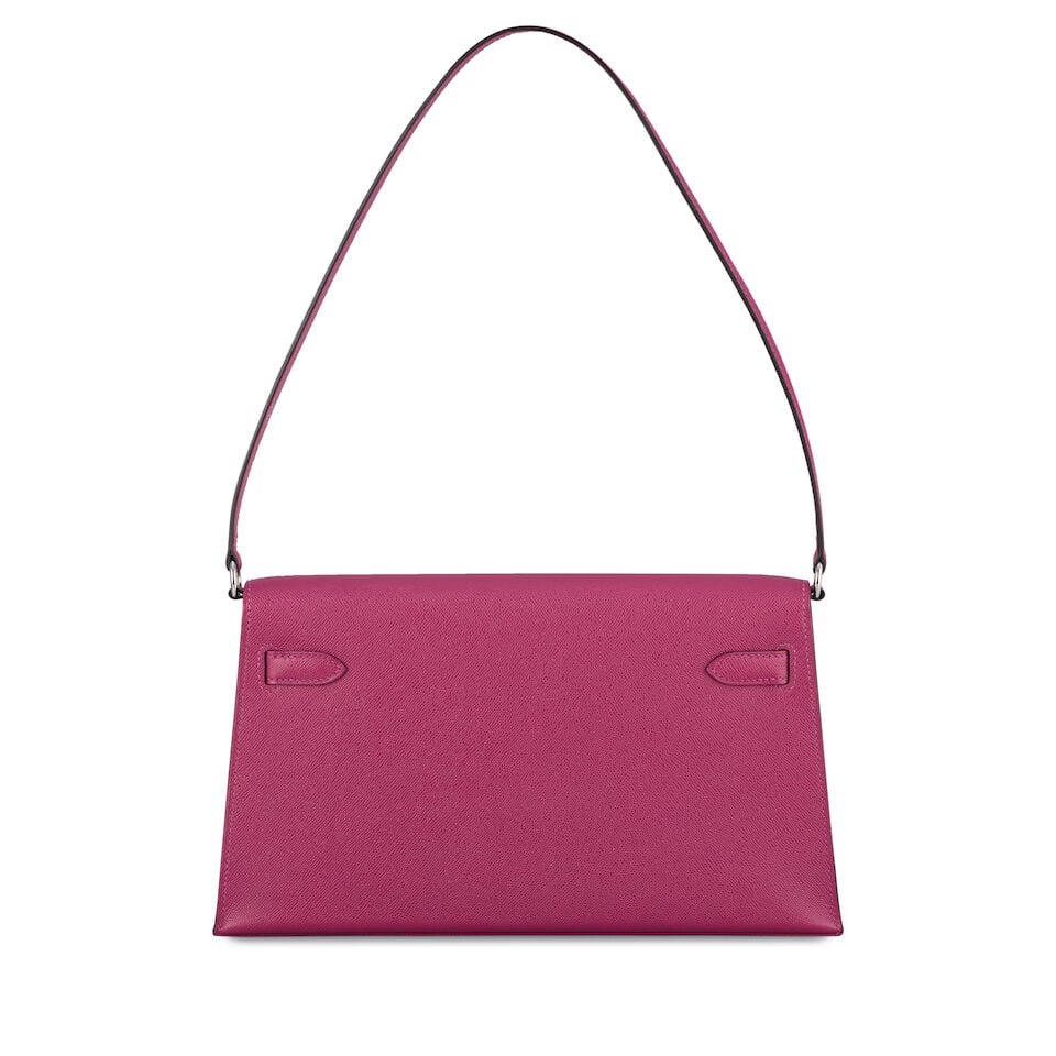Hermès: a Rose Pourpre Madame Leather Kelly Elan 2026 (includes dust bag and box) - 2
