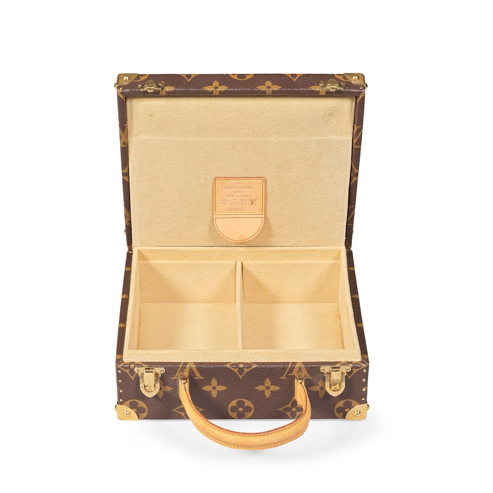 Louis Vuitton x Takashi Murakami: an 'Onion Head' Monogram Superflat Jewellery Box Limited Editi... - 2